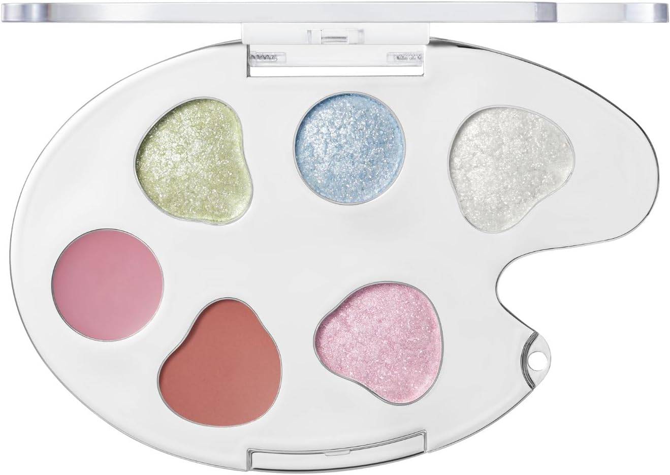 BBIA Last Eye Palette Ornament Edition - Eyeshadow & Lip & Cheek Blush Multi-Use Palette Various Texture Glitter Creamy Velvety Matte Long Lasting Daily Korean Face Makeup K-Beauty (02 WISH LIST, Pack of 1)