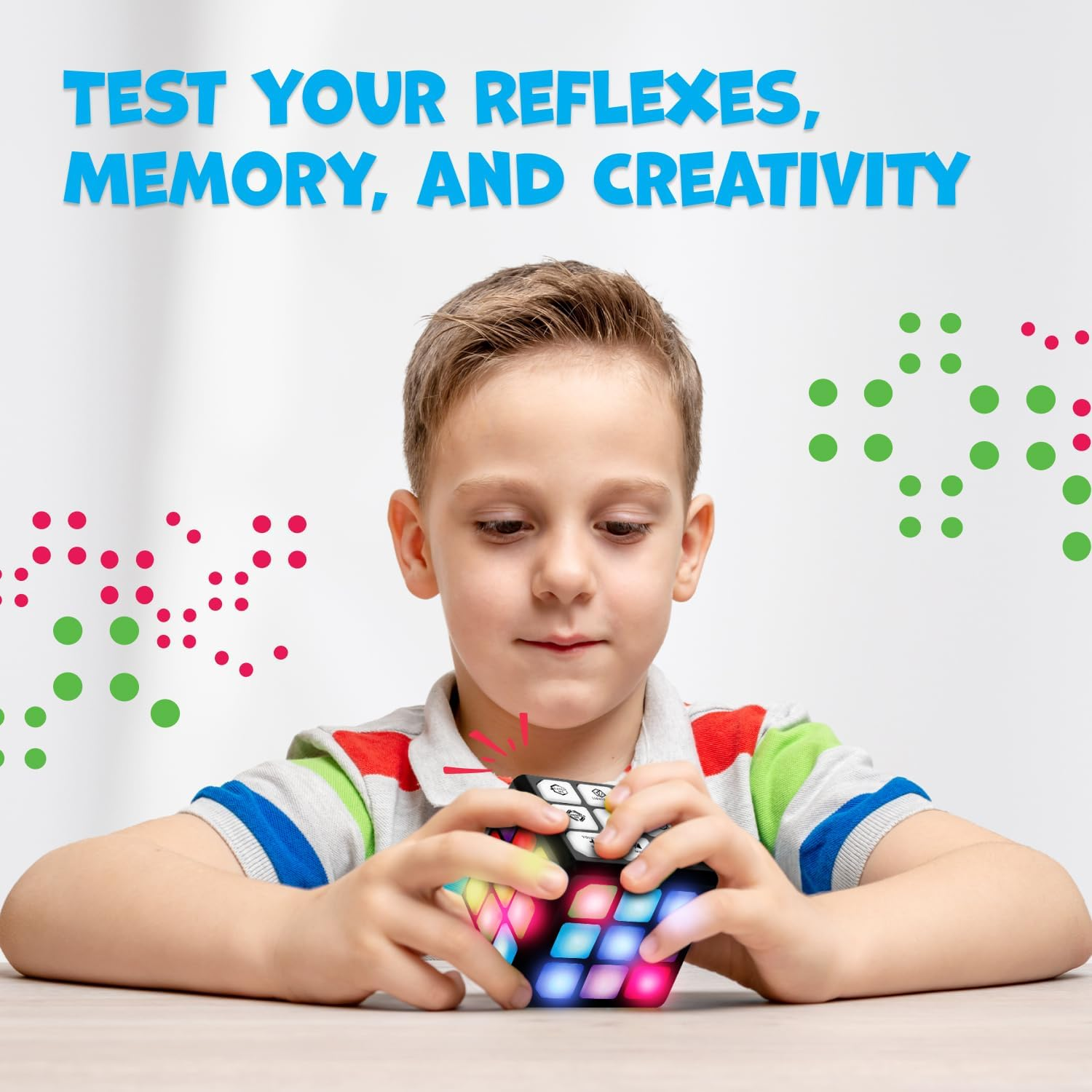 Winning Fingers Flashdash: 4-In-1 Electronic Game for Kids and Adults,Build Brain Cognition & Memory Skills image number 3