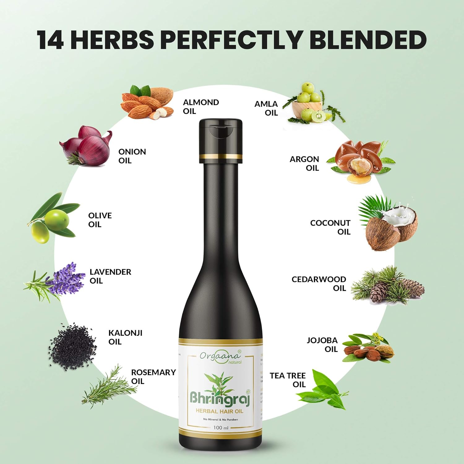 Bhringraj Oil for Hair Growth Hair Oil (100 Ml) image number 4