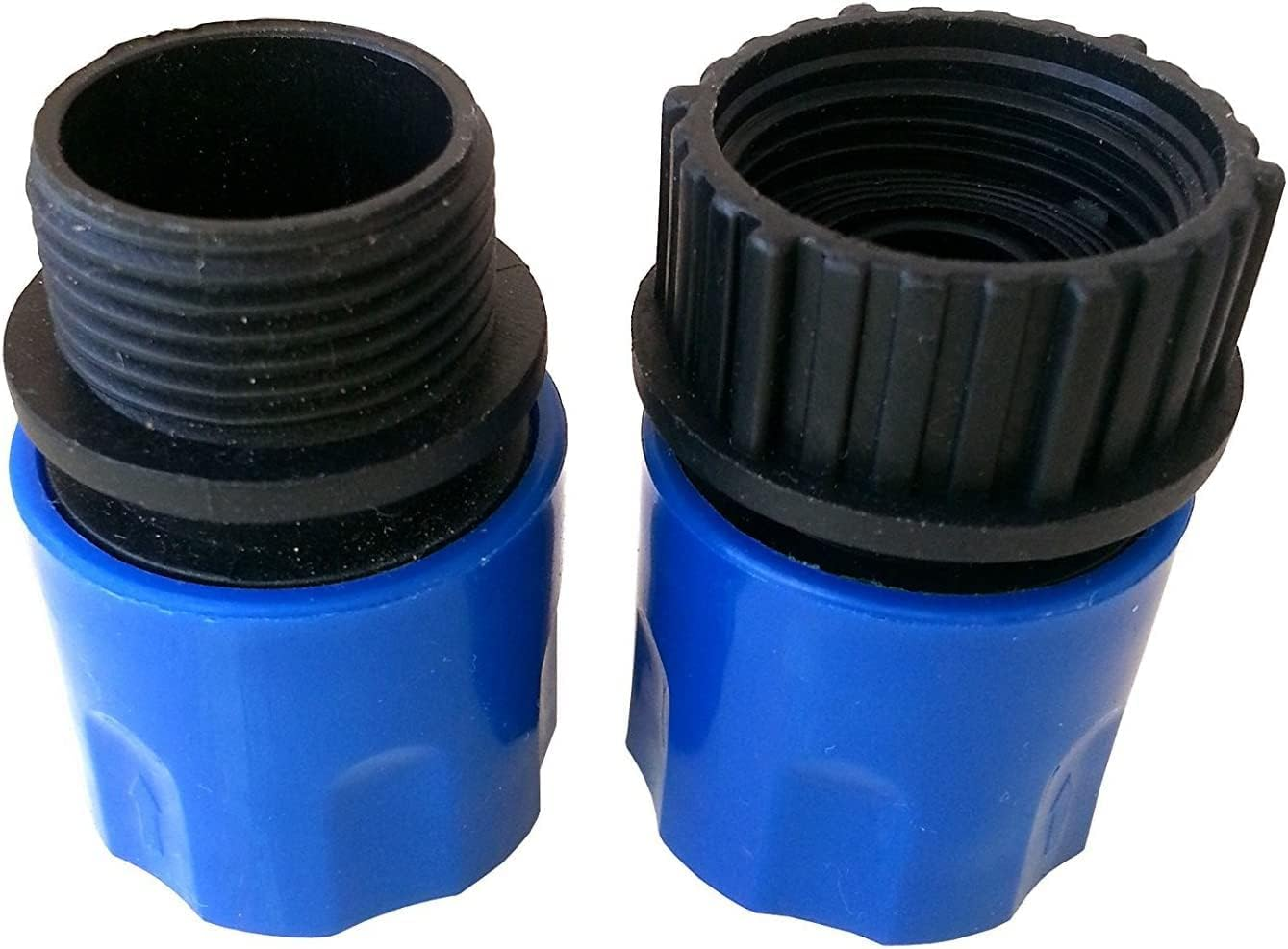 Garden Expandable Stretch Hose Adaptors Connector Quick Connect Tap and Spray image number 1