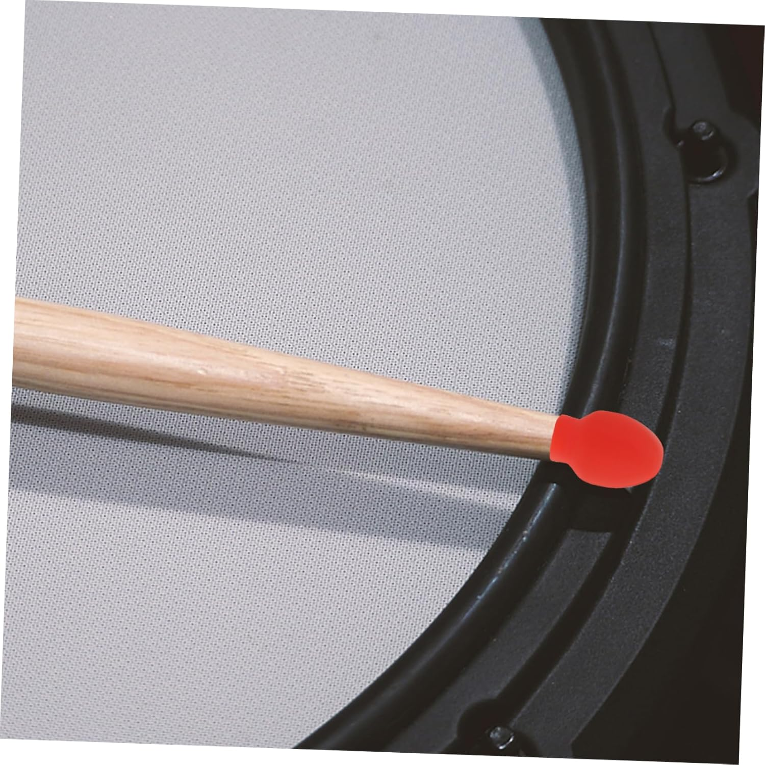 Yardwe 8Pcs Replacement Drum Practice Tip Silent and Shock-Absorbing Silicone for Anywhere Practice Random Color image number 2