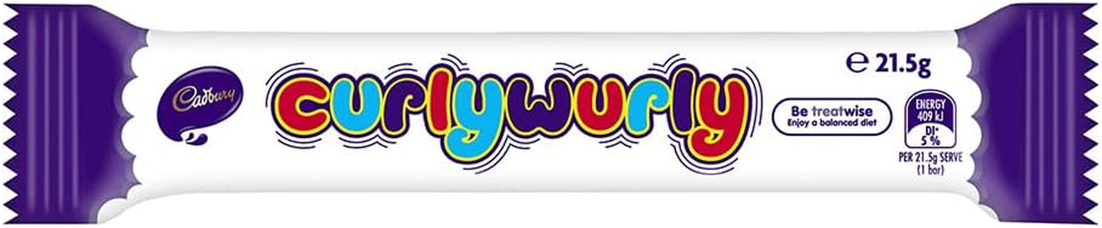 Cadbury Curly Wurly Bar from England (Pack 5 Bars)