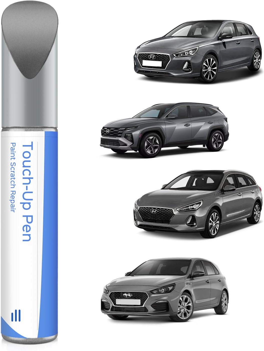 SAW Atlas White/Lunar White Touch up Paint for Hyundai Exact Match - Touch up Scratches and Chips