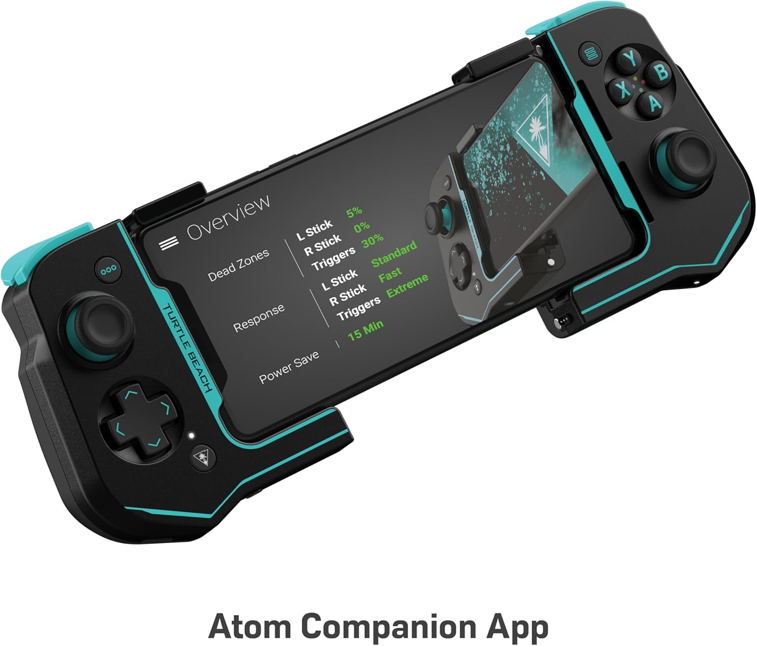 Turtle Beach Atom Game Controller for Android Phones - Black/Teal - Atom Red image number 4