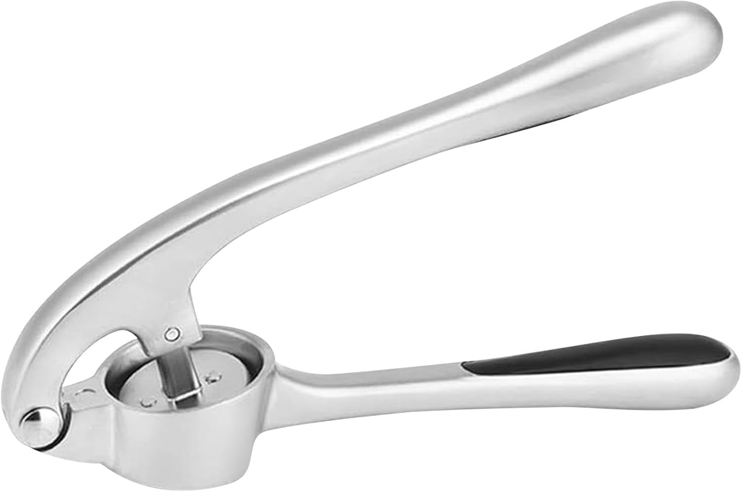 Garlic Crusher, Garlic Press with Ergonomic Handle, Rust-Proof Kitchen Tool to Easily Crush, Press, and Nut