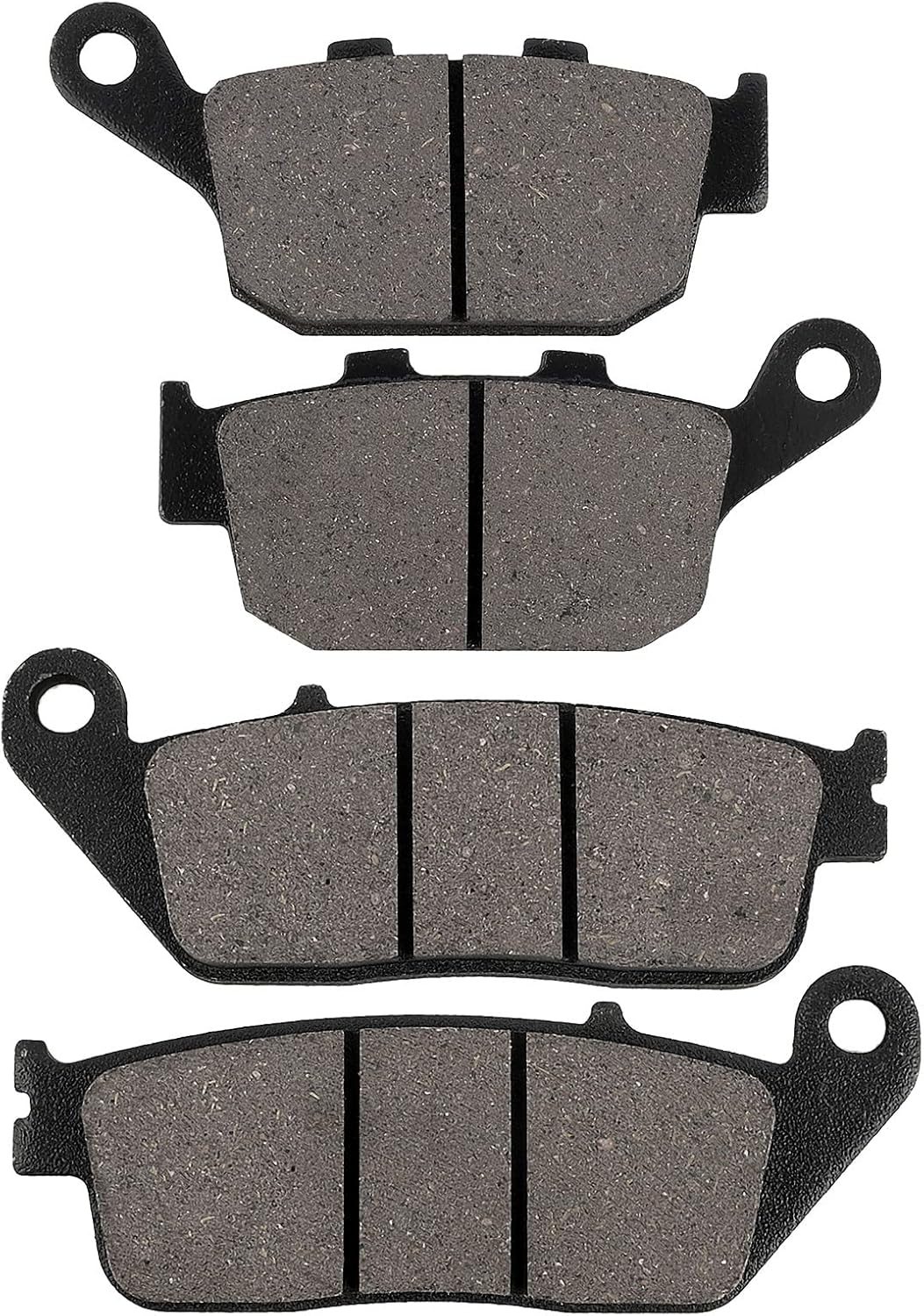 LOCOPOW Front & Rear Brake Pads for Honda CB500F CB300F CB500X CBR250R CBR300R CBR500R CMX300 CMX500 Rebal 300 500 CTX700 NC700 NC750 2011-2023 image number 4