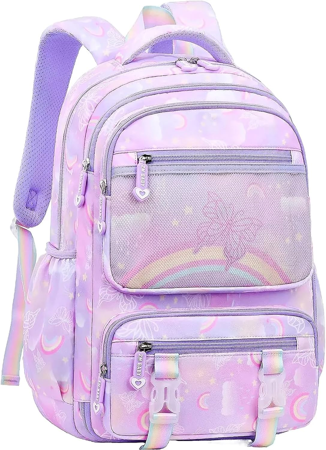 School Backpack for Girls, Lightweight Waterproof Cute School Bookbag for Teen Kids Students Elementary