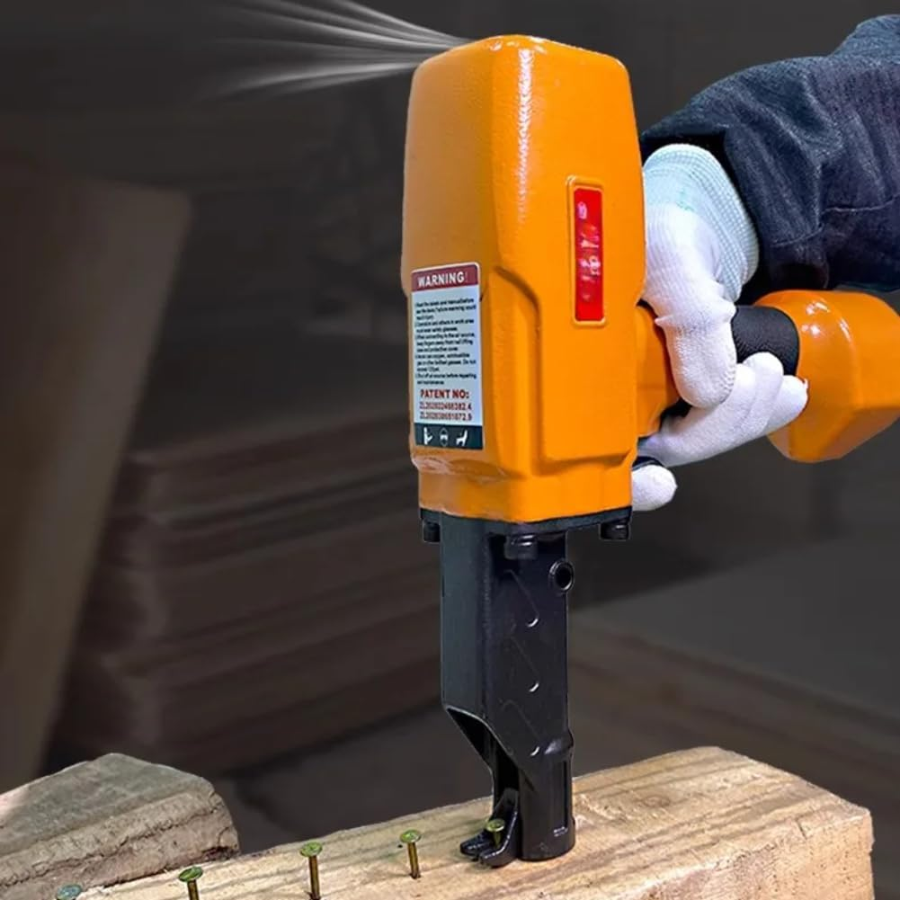 Air Nail Puller & Remover, Ergonomic Pneumatic Denailer Tool for Recycled Wood Fence Pallet