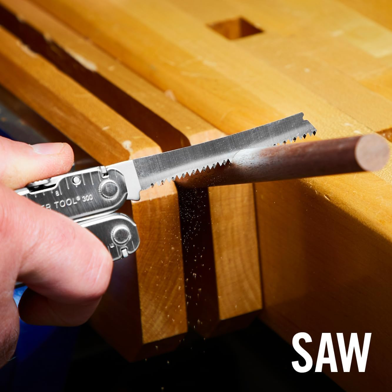 Leatherman YL831148 Supertool 300 Multitool with Nylon Button Sheath, Black