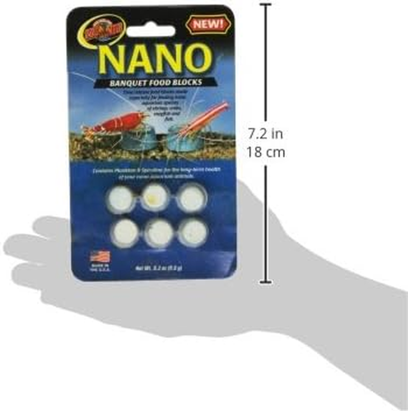 Zoo Med Laboratories AZMBB9 Nano Banquet Block Mini, Net WT, 0.3 Oz image number 1