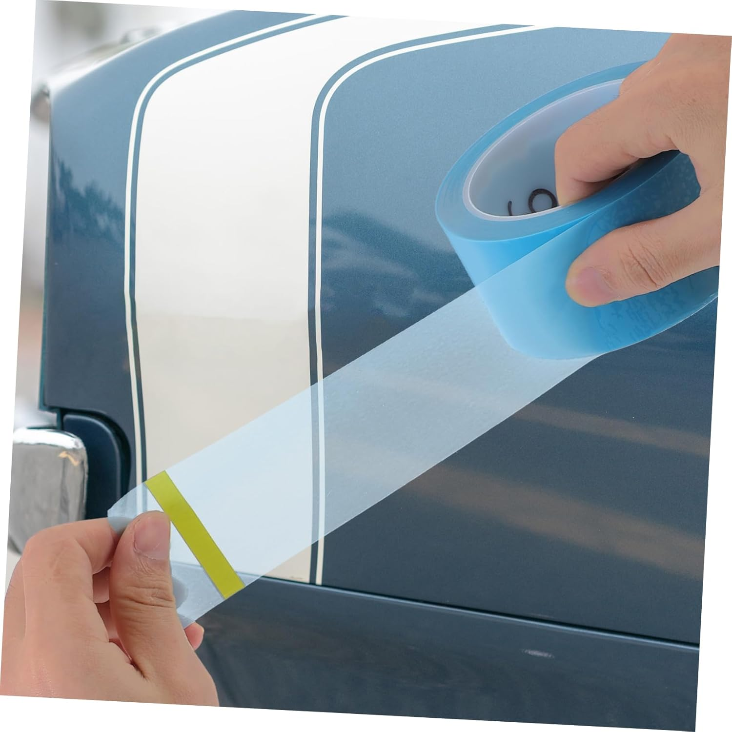 5Rolls Paint Masking Tape Automotive Thin Tape for Painting Thickness for Car Curves and Paint Protection