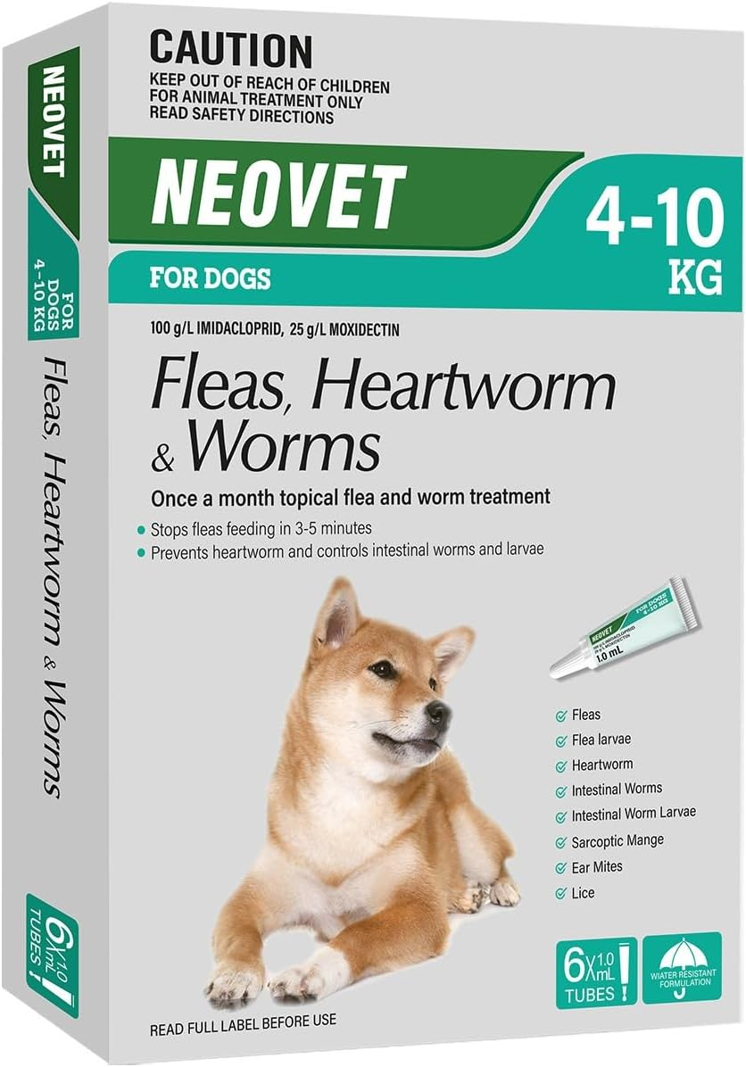 Neovet for Dogs 4 to 10 Kg Aqua 6 Pack