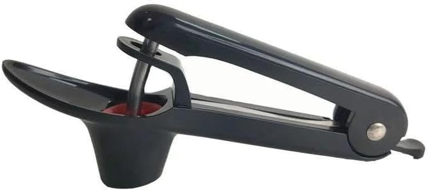 Cherry Pitter,Olive Pitter and Cherry Stone Remover with Food-Grade Silicone Cup,Lengthened Splatter Shield (Black) image number 2
