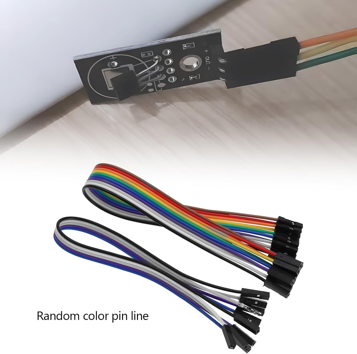 Emagtech 5Pcs DS18B20 Module Digital Temperature Sensor with Connecting Wire DC 5V Compatible with A/Rduino Compatible with Raspberry Pi Digital Module