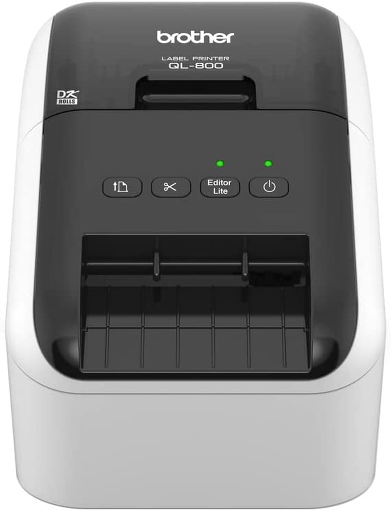 Brother QL-800 Label Maker, Address Label Printer, Desktop, up to 62Mm Wide Labels, Red & Black Printing image number 4