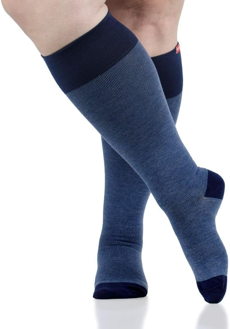 VIM & VIGR 30-40 Mmhg Medical Grade Compression Socks for Women & Men image number 5
