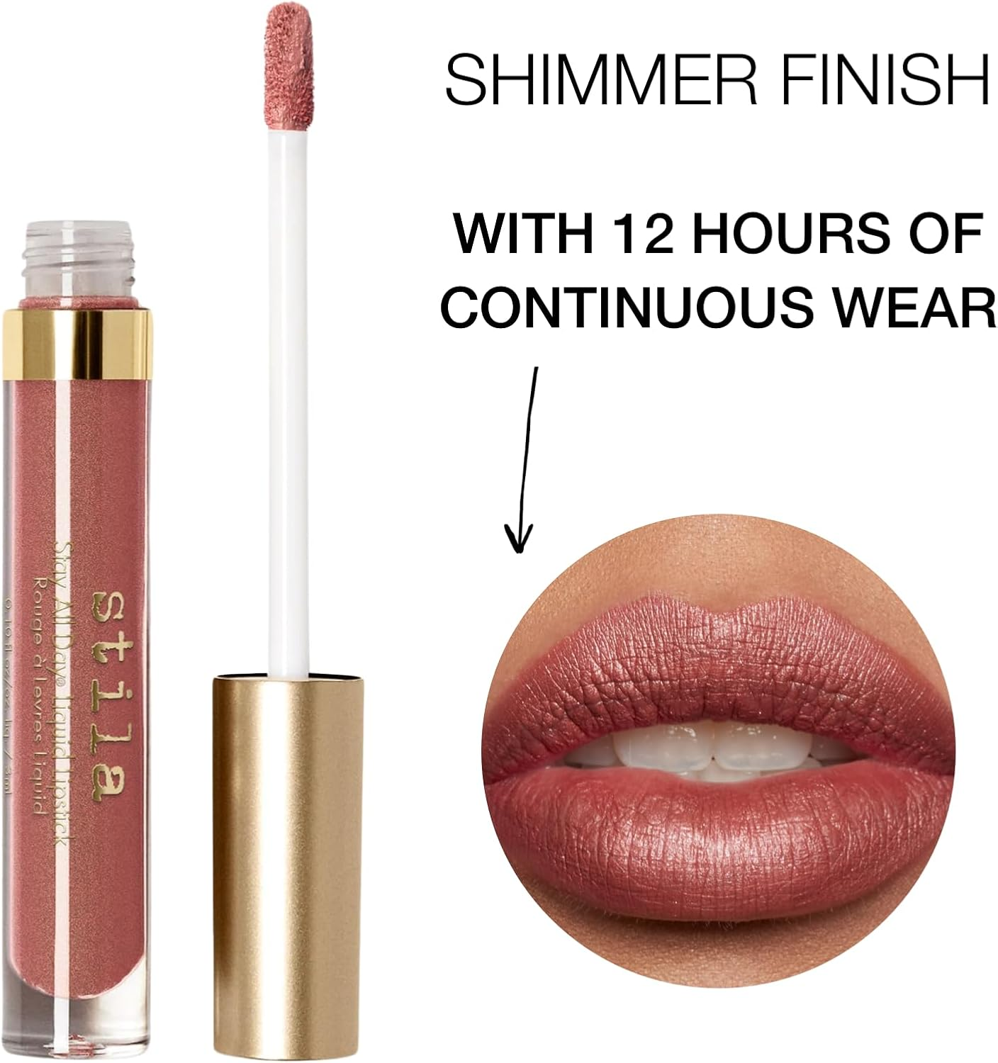 Stila Cosmetics Stila Stay All Day Liquid Lipstick - Miele Shimmer, 3 Ml