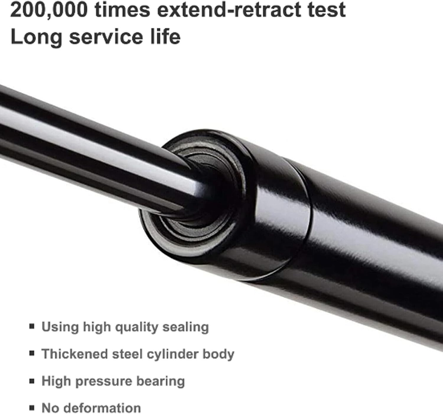 AONNOUS 6 Gas Struts for EGR Canopy Window Inc Amarok-4 Side STRT0035 760768 & 2 Rear STRT0024 315736 Lift Set-Only Work When All OE Match