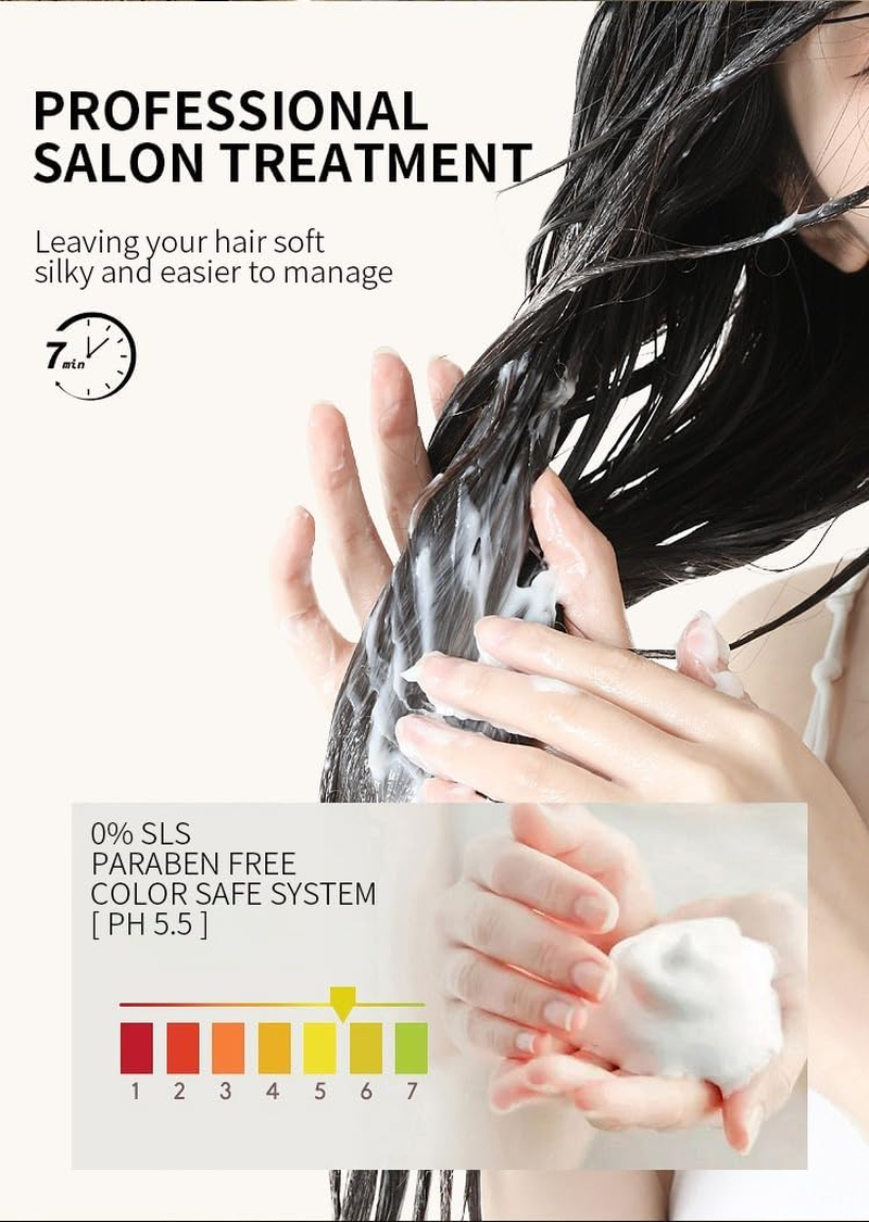 Labochy Perimum Touch Hair Mask, Deep Hydration & Nourishing Dry, Damaged Hair, 500 Ml image number 5