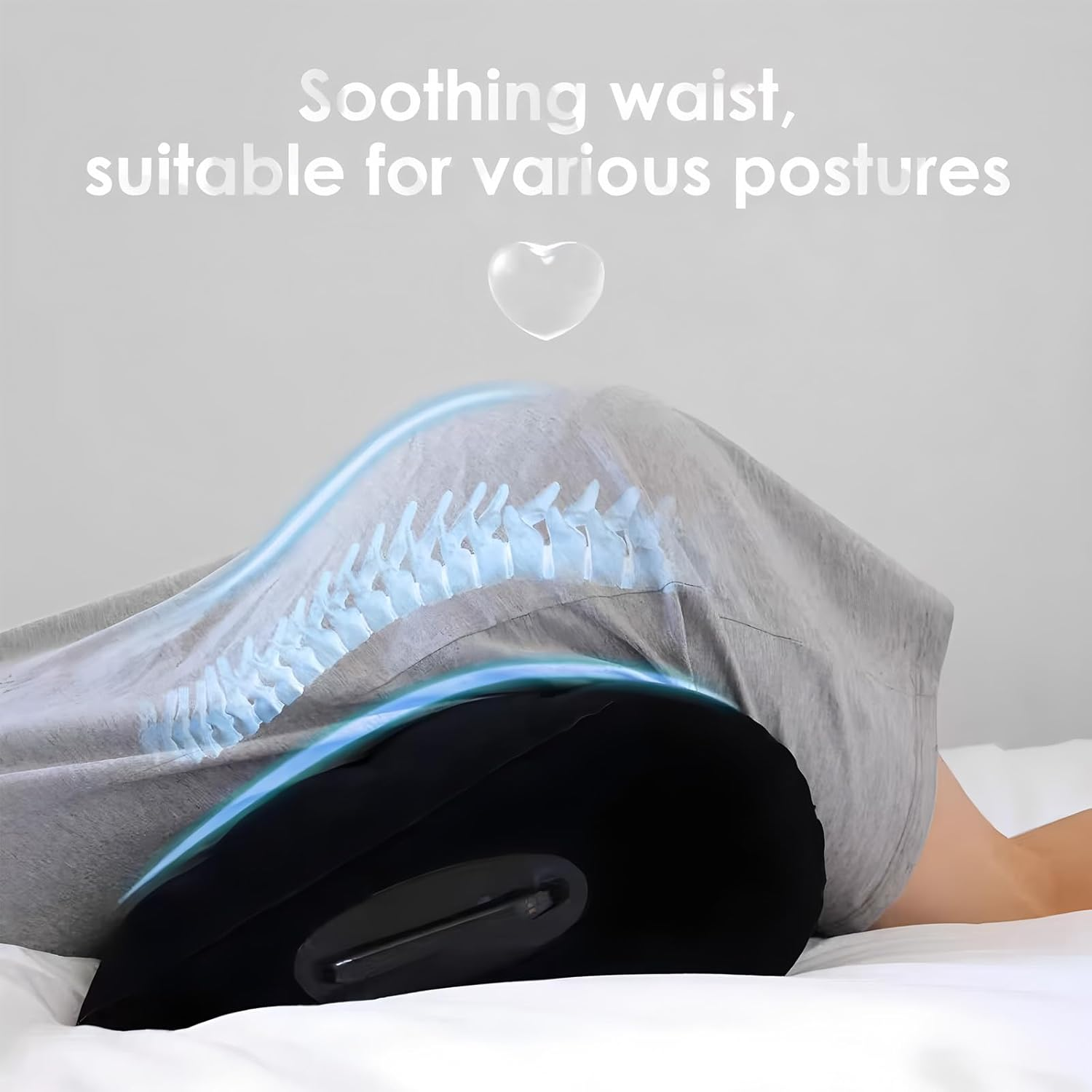 Mineens Inflatable Sex Pillow,Triangle-Shaped Pillow Bolster, Couple'S Sexual Position Cushion, Rear-Entry Sex Toy Pillow for Intimate Pleasure,Sex Wedge Pillow Sex Bondage for Bedroom Couples Game image number 2