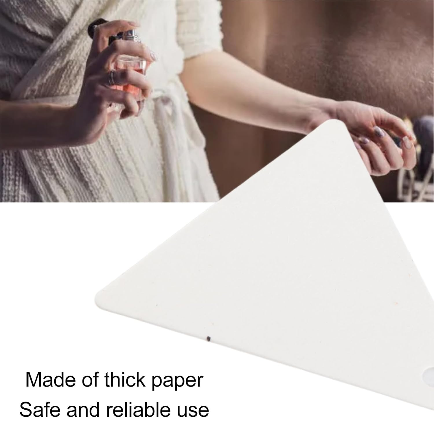 100Pcs Perfume Test Strips Accurate Evaluation Disposable Fragrance Blotter Strips for Essential Oils Aromatherapy image number 5