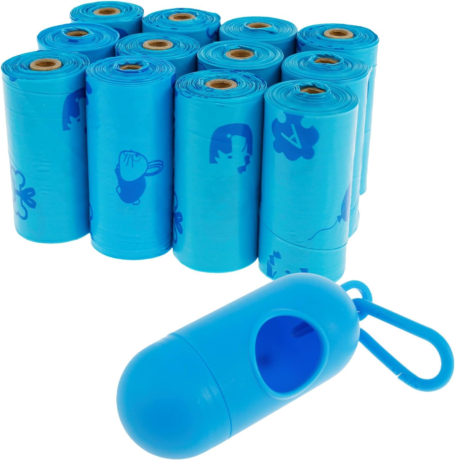 Diaper Bags Disposable for Baby,Disposable Diaper Bags for Baby,Bag Dispenser Set, Nappy Bags for Waste,Nappy Sacks with Dispenser Leakproof Nappy (A) image number 2