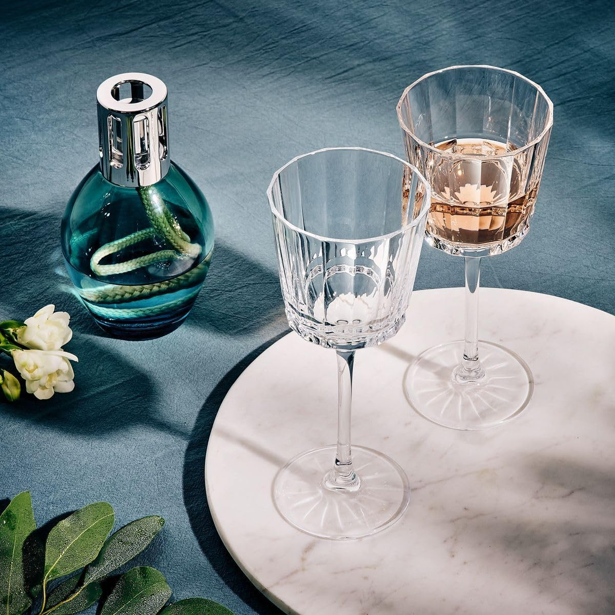 Cristal D'Arques - Macassar Collection - Wine Glass 25Cl, Glossy and Very Durable, Pack of 6 - Reinforced Packaging, Suitable for Online Sale