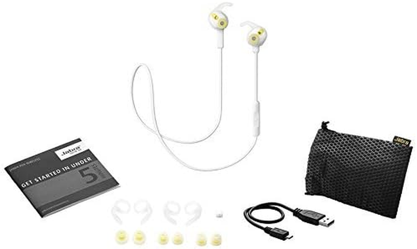 Jabra Sport Rox Wireless Bluetooth Earbuds (White)