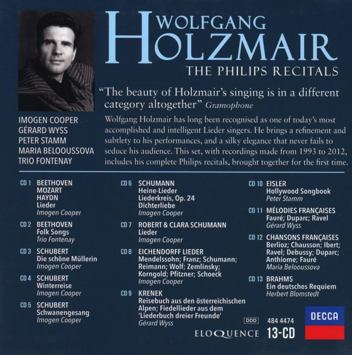 Holzmair: the Philips Recitals