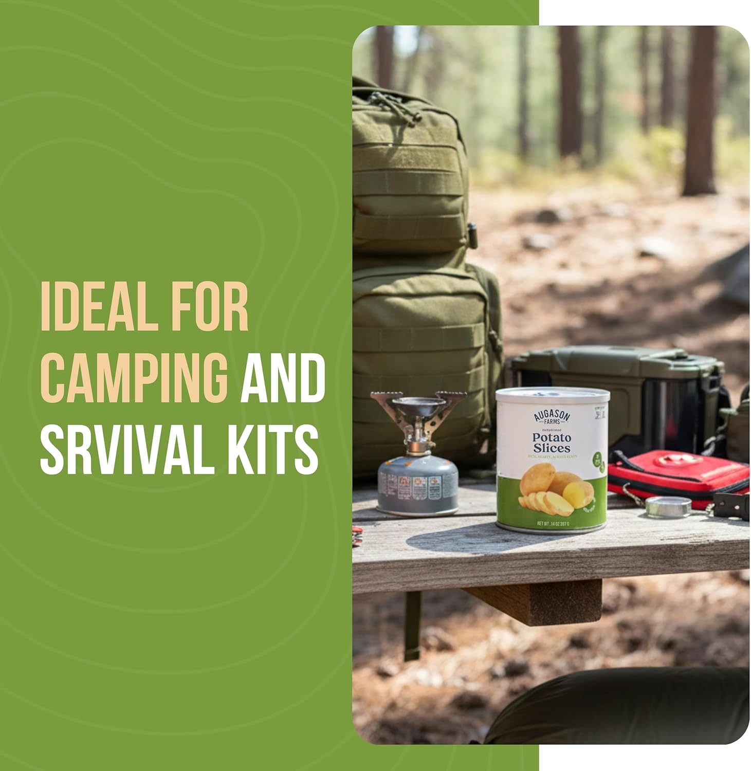 Augason Farms Dehydrated Potato Slices, 20 Oz image number 6