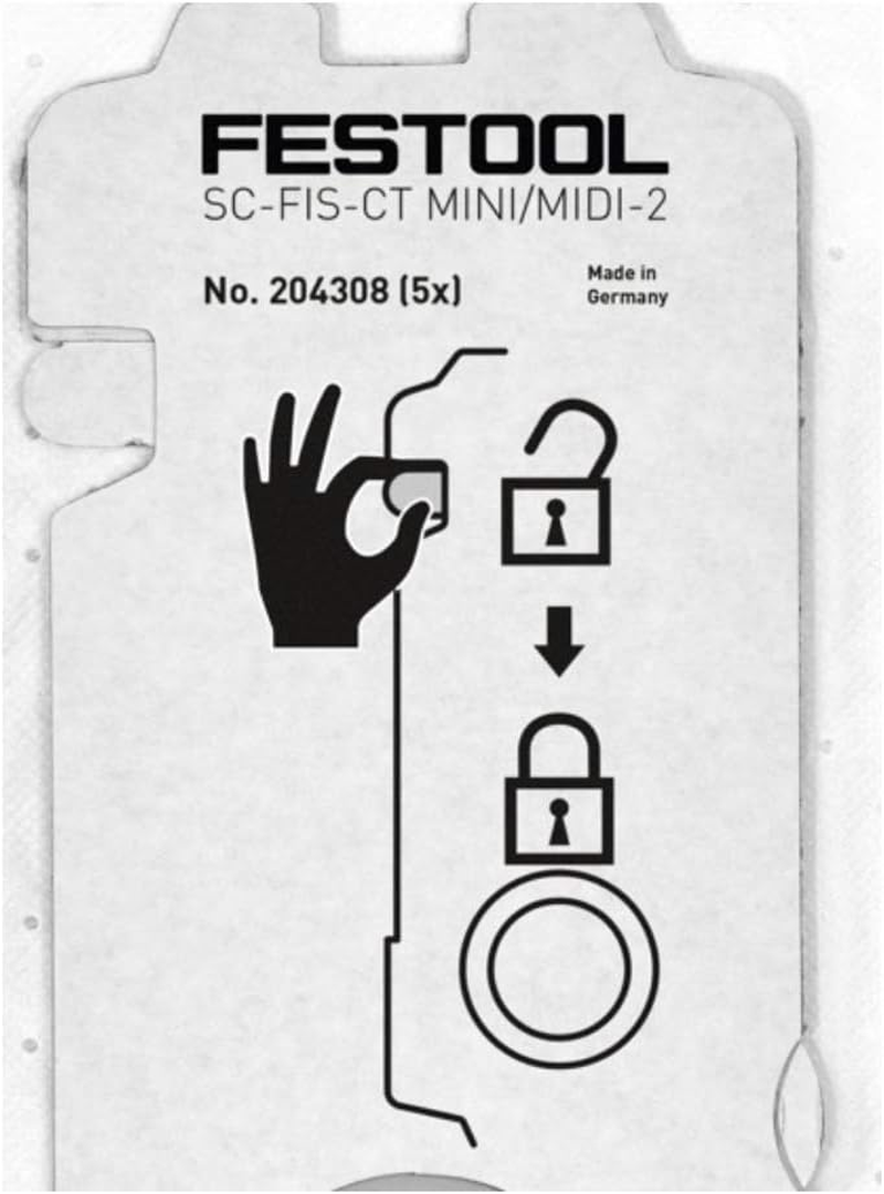 Festool 204308 CT Mini/Midi -2/5 Filter Bags
