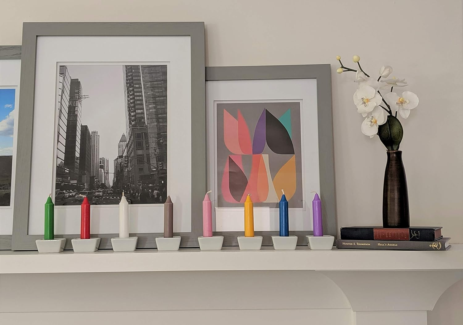 Wicca Wicks - Box of 48 Colored Candles | 4 Inches Tall & 3/4 Inch Diameter | Witchcraft Supplies for Your Personal Wiccan Altar, Spells, Charms & Intentions | Witchy Room Decor | Taper Candlesticks image number 3