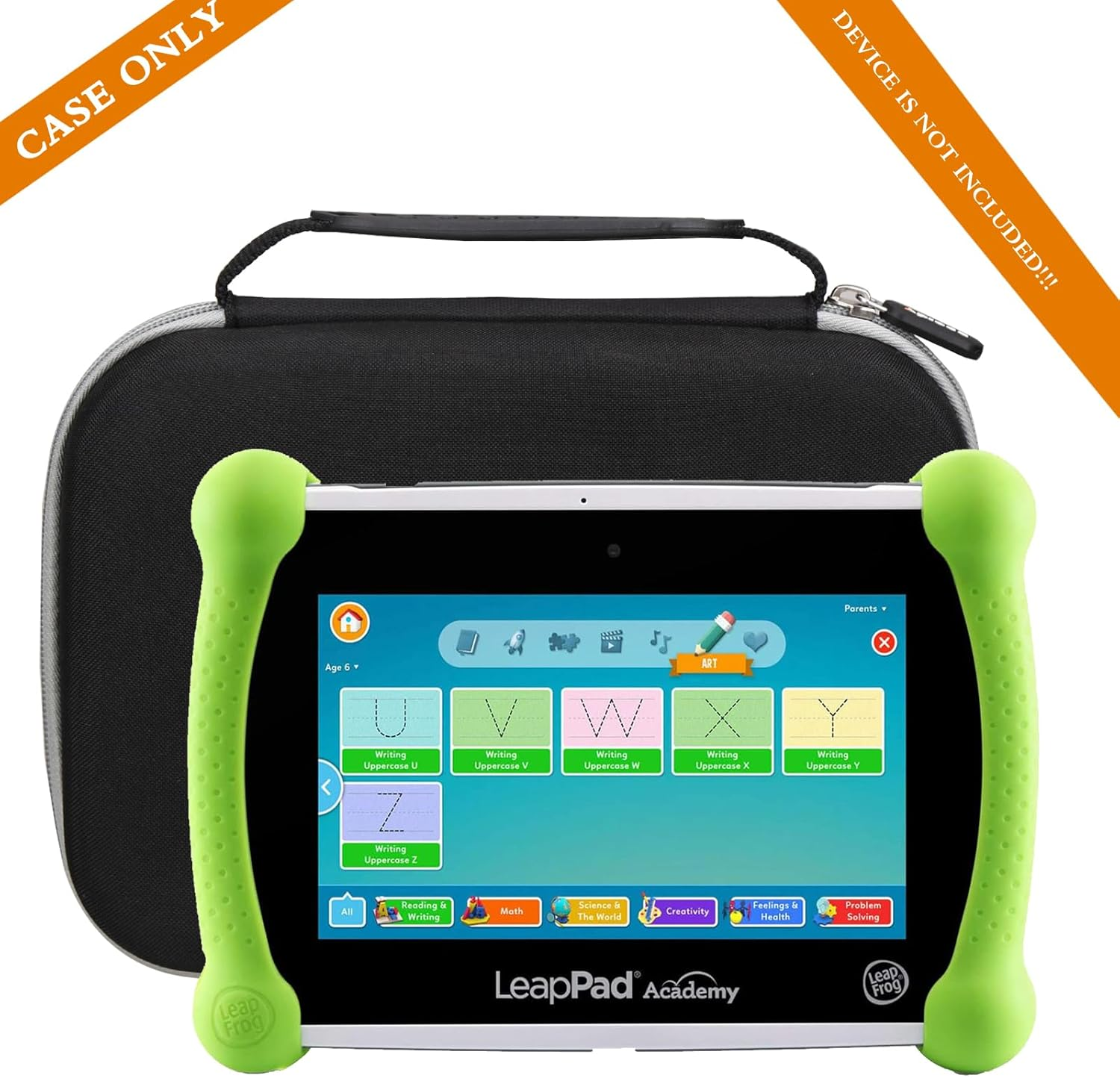 Aproca Hard Travel Storage Case Compatible with Leapfrog Epic Academy Edition (Black) image number 1