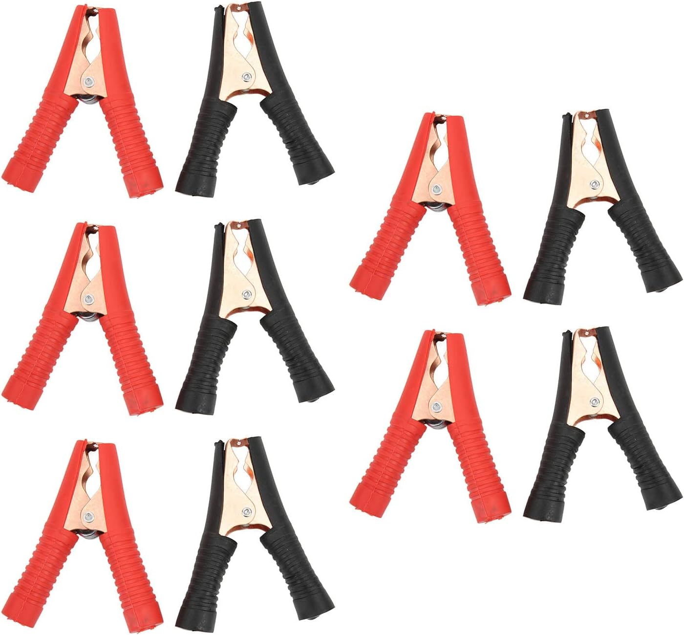 100A Battery Charger Clamp, 10Pcs 20Mm Opening Heavy Duty Power Inverter Wire Connector Clamps, Reliable Jumper Cables Boost Clamp, Testing Clip for Car, Truck, Vehicles image number 6