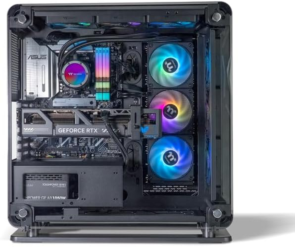 Thermaltake Gaming System Core Xtreme V2 - AMD 9800X 3D/ RTX 5080/ X870 Wifi / 64GB RGB D5/ Customizable LCD RGB Aio/Core P6 Black, CA-4C2-00D1WA-02 image number 5
