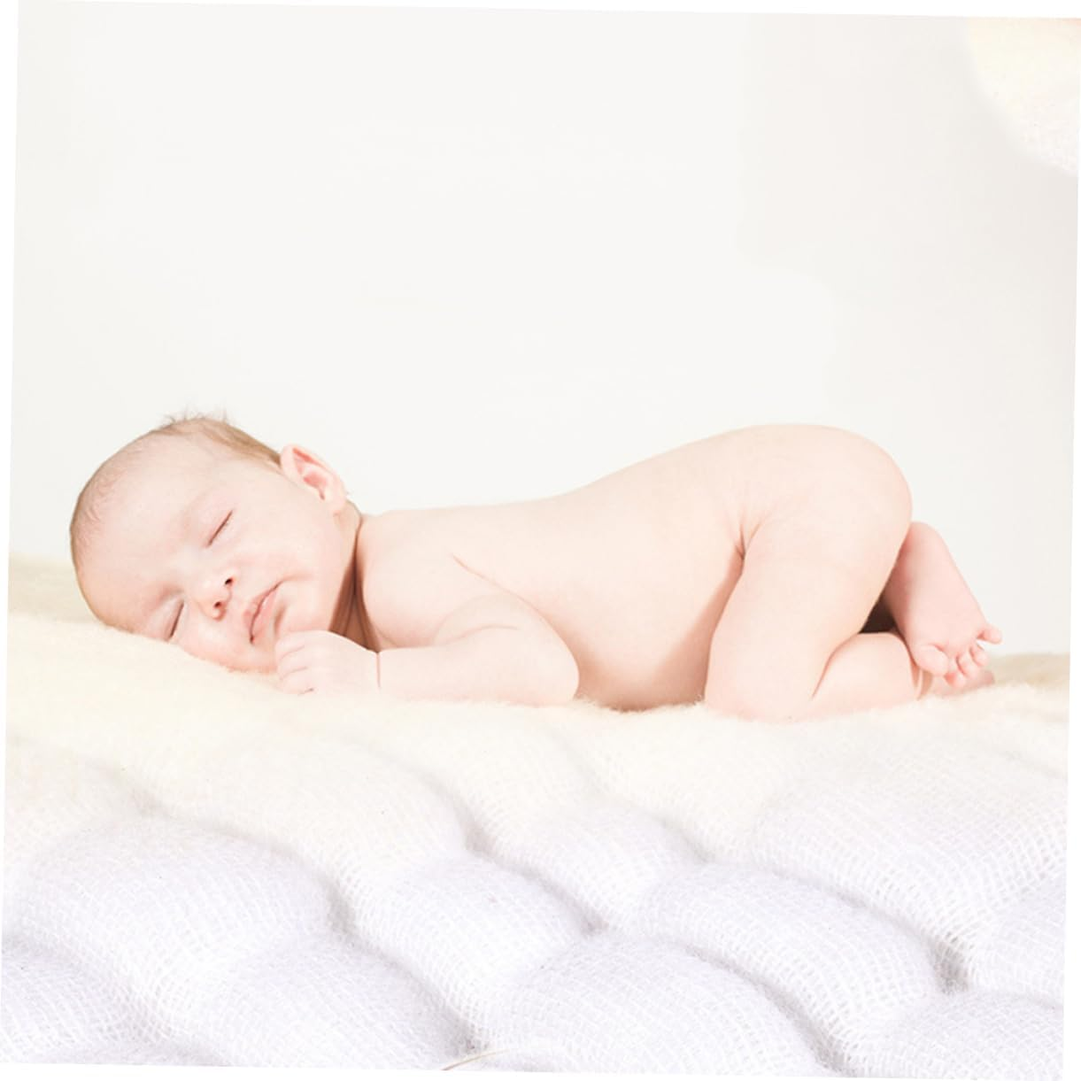 SHOWERORO 5Pcs Diaper Pure Cotton Nappies High Absorbency Newborn Nappies Swaddle Wrap Leakproof Breathable for Newborns image number 3