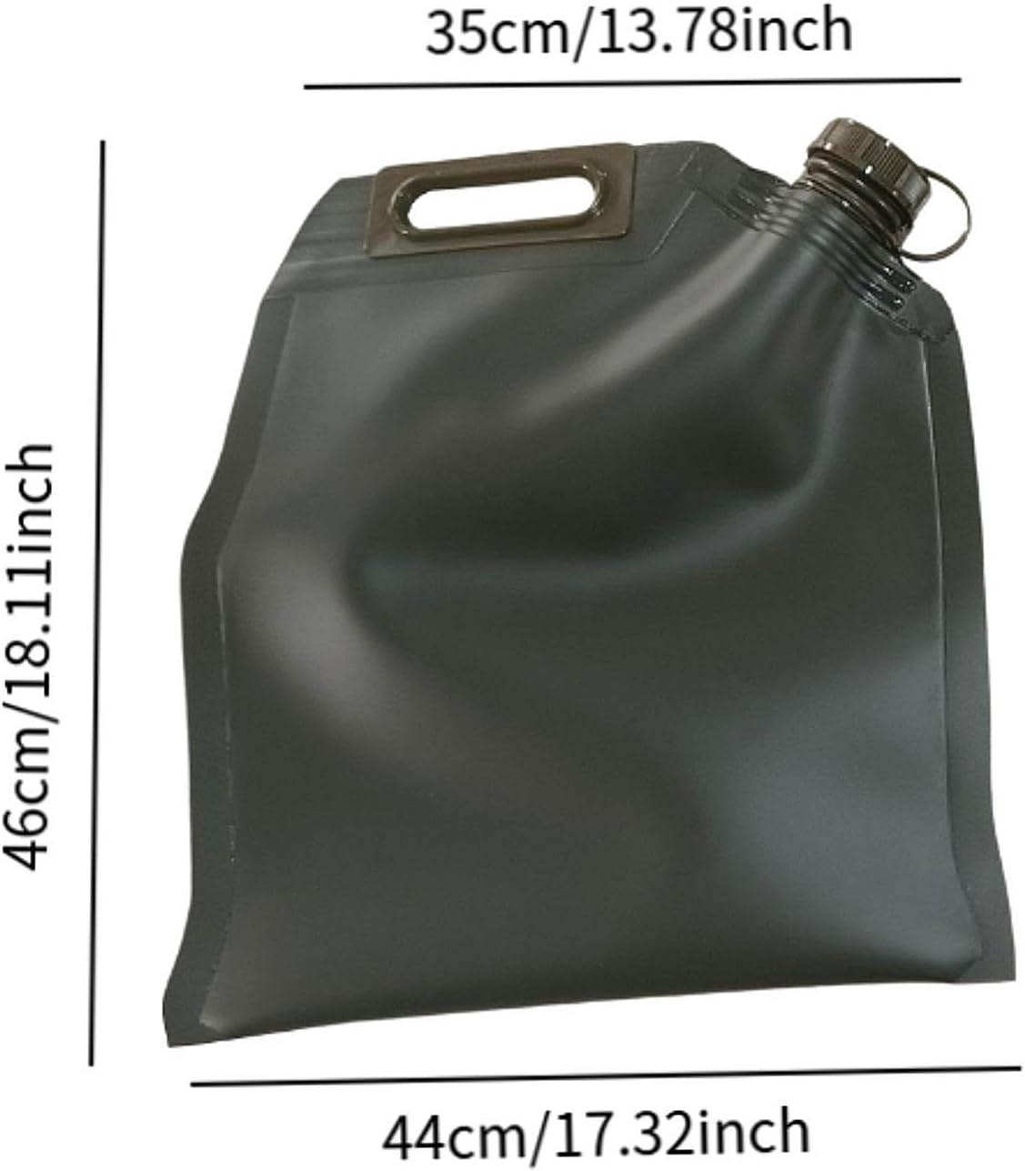 Soft Oil Bag, Bladder Fuel Tank, Long Travel, Rugged Outdoor Supplies, Oil Bag, Foldable Fuel Container for Motorcycle Car, 10L