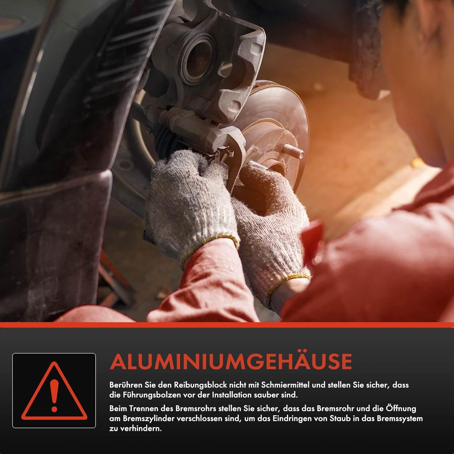 Frankberg 2 X Brake Caliper Rear Left Right Compatible with 190 W201 C-Class W202 Coupe C124 E-Class W124 E-Class Coupe C124 Saloon W124 Replacement # 341002 image number 2