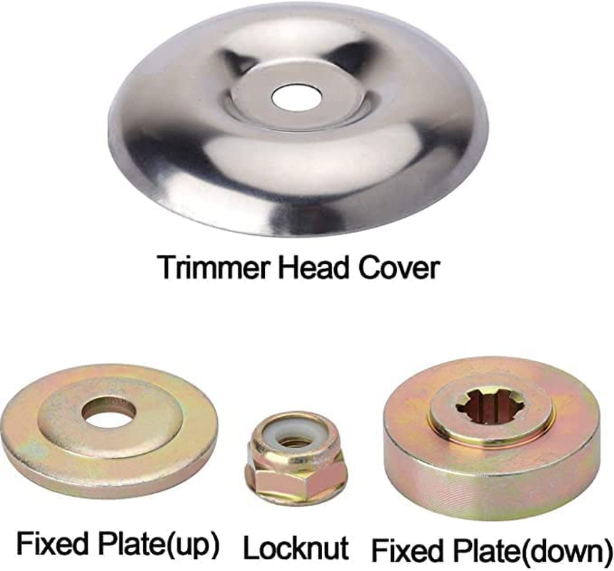 LALOCAPEYO Outdoor Trimmer Head Adaptors Kit Lawn Mower Universal IYKY Durable Professional Manufacture Superb Craftsmanship Brush Cutter Blade Adapter for Lawn Mower image number 5