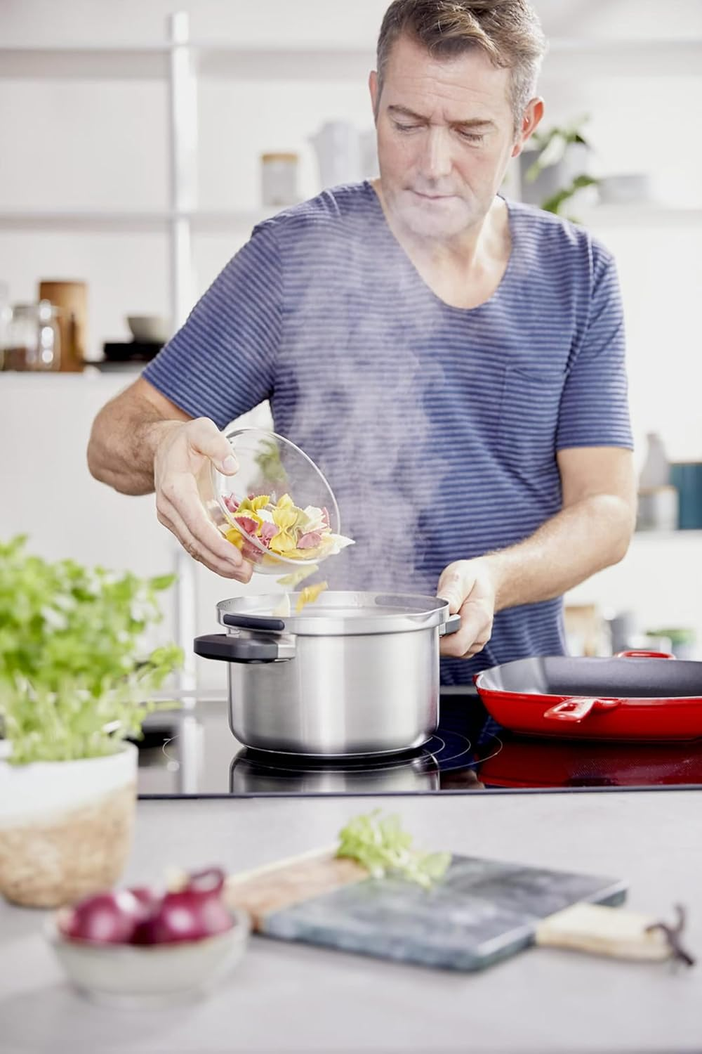 BK COOKWARE BV 123 Cooking Pot Set 4 Pieces Flow Cool image number 5