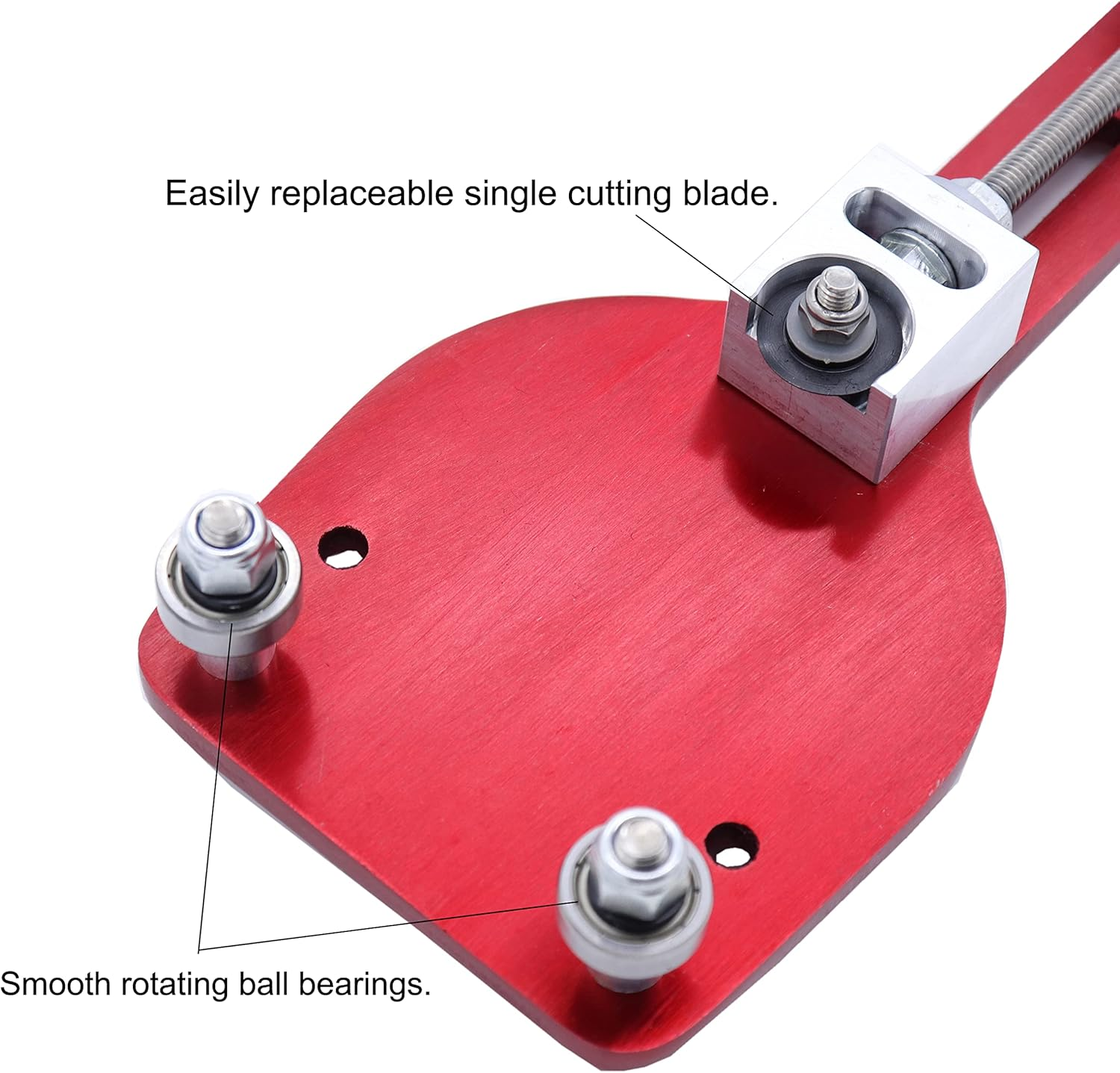 MOCW 77750 Oil Filter Cutter Billet Aluminum Universal Oil Filter Cutter Tool 2-3/8" - 5" Cutting Range image number 5
