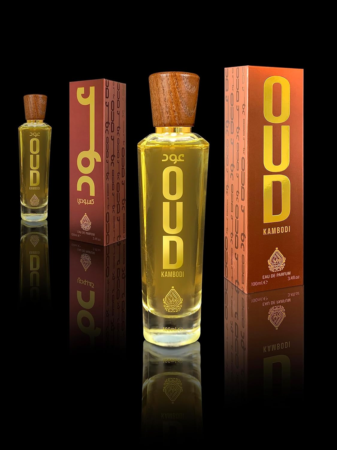House of Perfumes Men'S Oud Kombodi Eau De Parfum Spray, 100 Ml image number 3