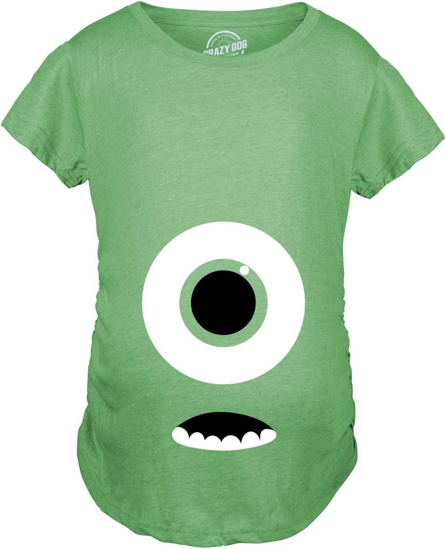 Maternity Skeleton Baby Monster Pumpkin T Shirts Cute Pregnancy Halloween Tees image number 3