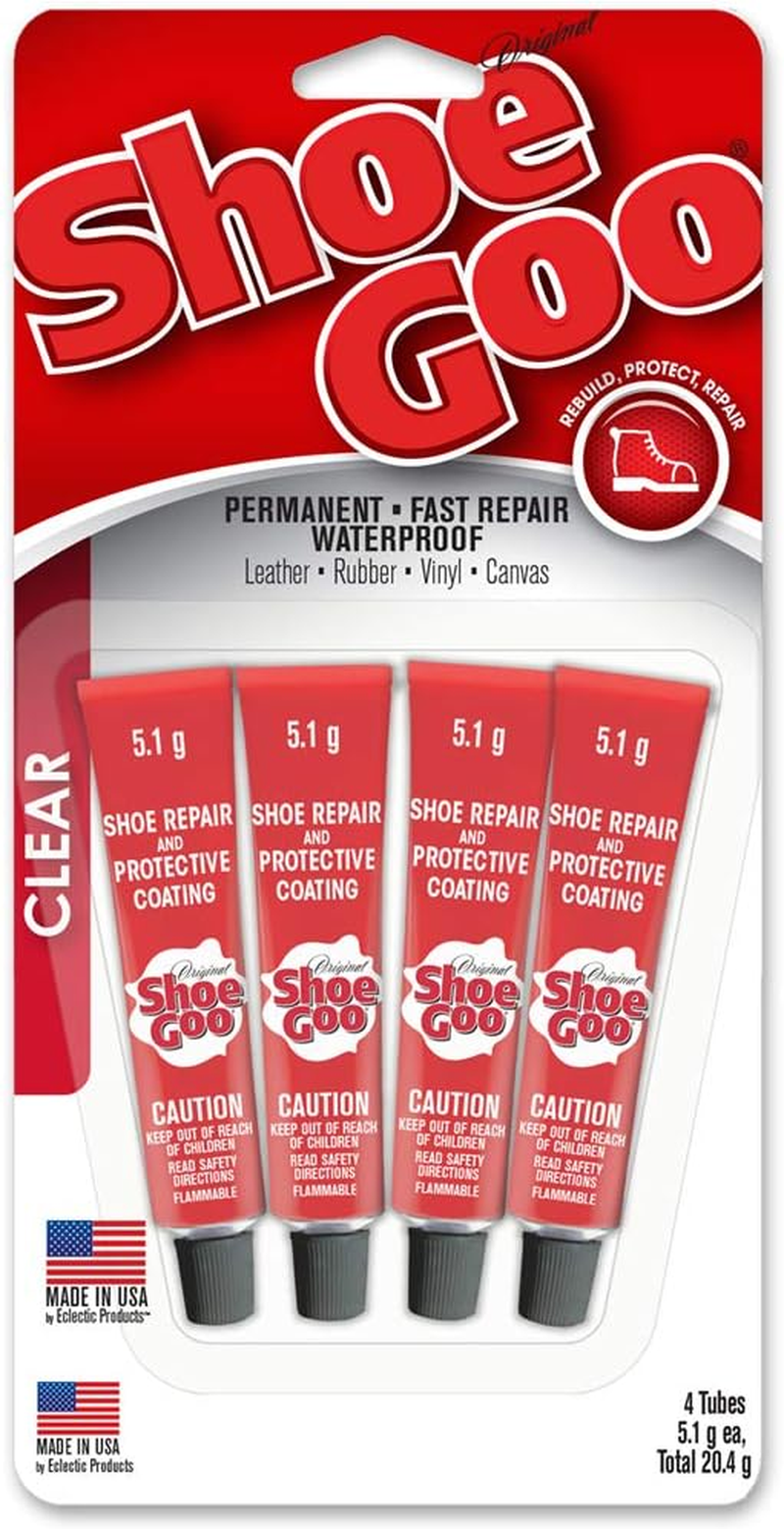 Shoe Goo 105510110 Clear Adhesive, 5.1 G Mini Pack