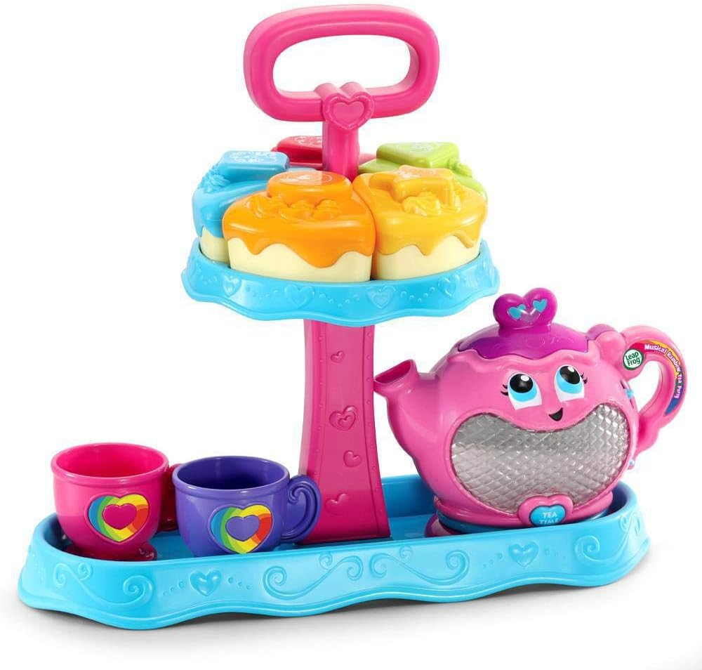 Leapfrog Musical Rainbow Tea Party - Role Play Toy, Tea Party Set - 603203 - Multicoloured image number 4