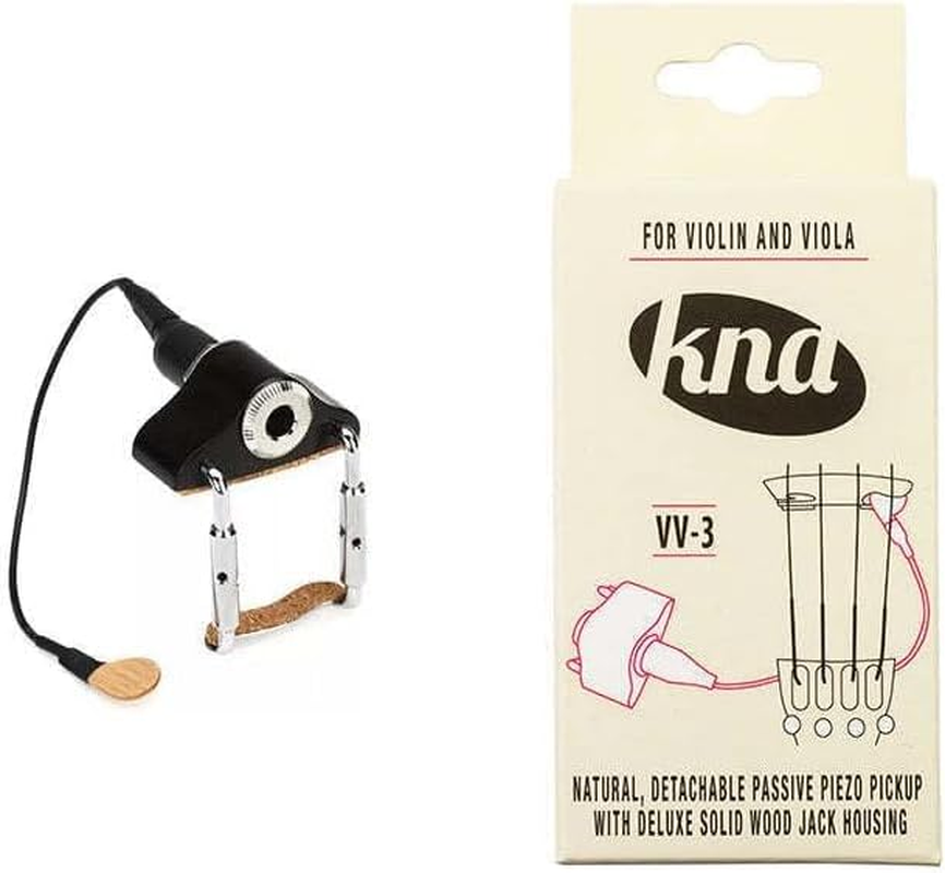 KNA Pickups Portable Piezo Violin/Viola Pickup (VV-3) image number 1