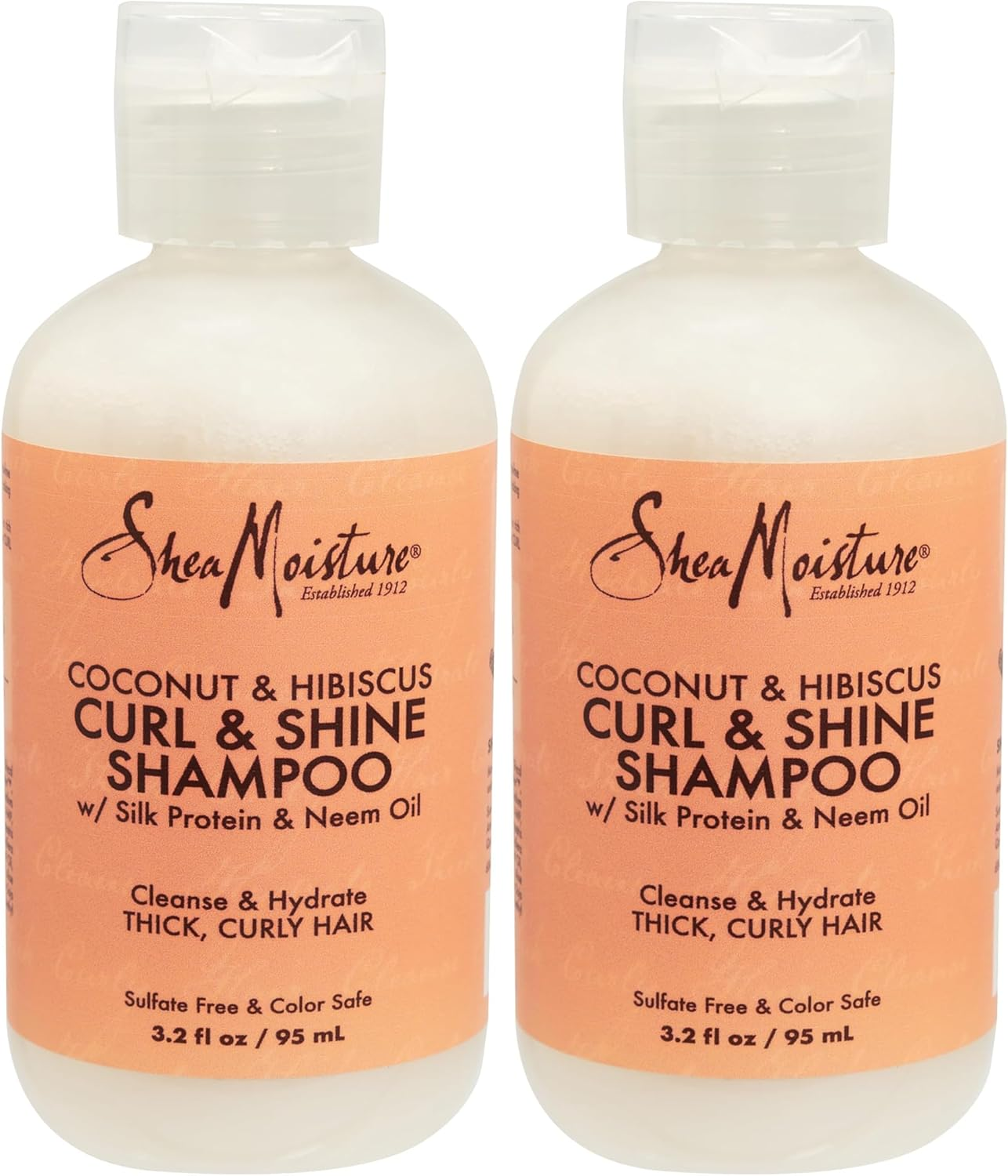 Shea Moisture Coconut & Hibiscus Travel Shampoo 95 Ml image number 2