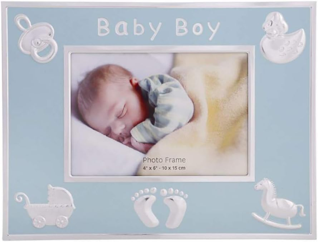 Photo Frame - Baby Boy 6X4 by Gibson Gifts, Baby Gift 39862