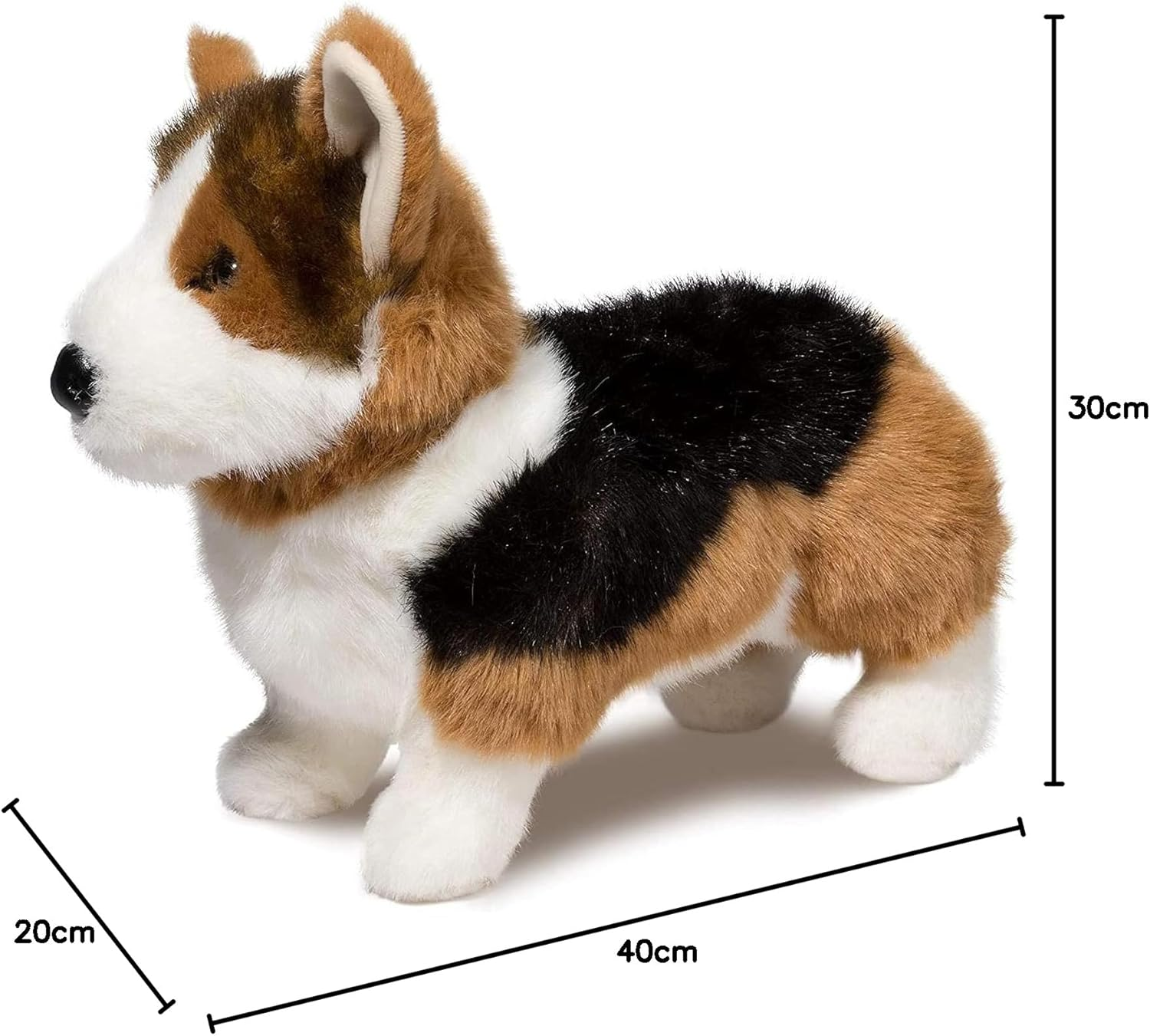 Cuddle Toys 2014 41 Cm Long "Kirby Tri-Corgi" Plush Toy image number 4