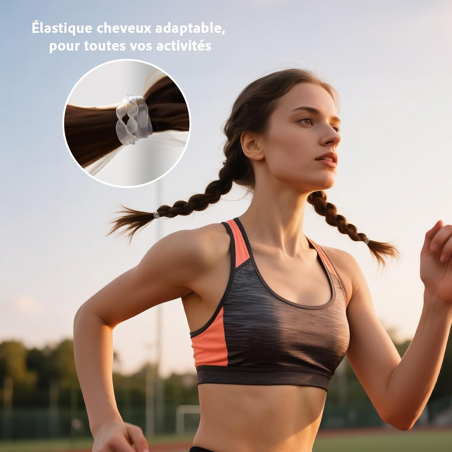 Pack of 1000 Transparent Hair Bobbles Small Mini Rubber Hair Bobbles Elastic Mini Rubber Bands Thin Rubber Rings for Braids, Updos and Hair Accessories image number 3